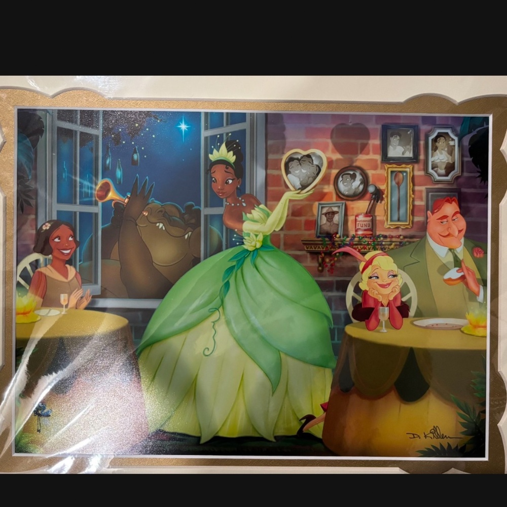 Princess Tiana Disney Print